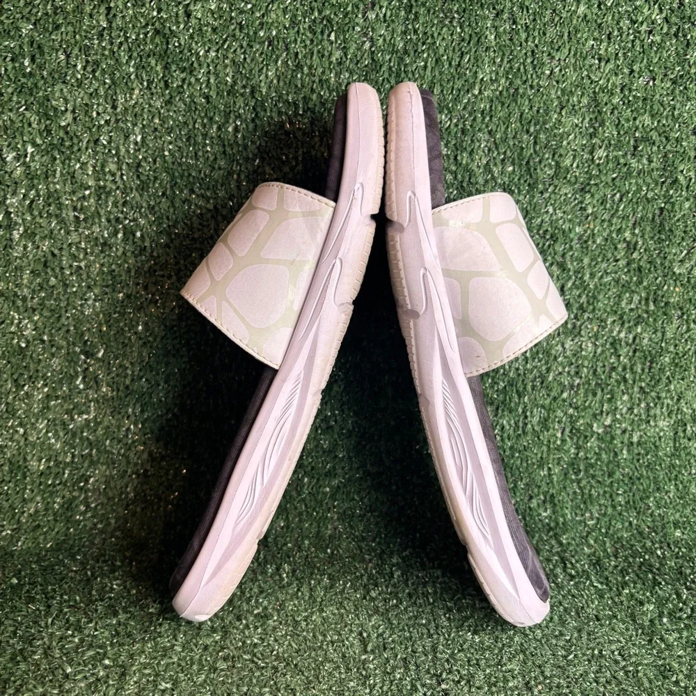 Under Armour Mercenary XI Performance 4D Foam Athletic Slide Sandal White Mens 8